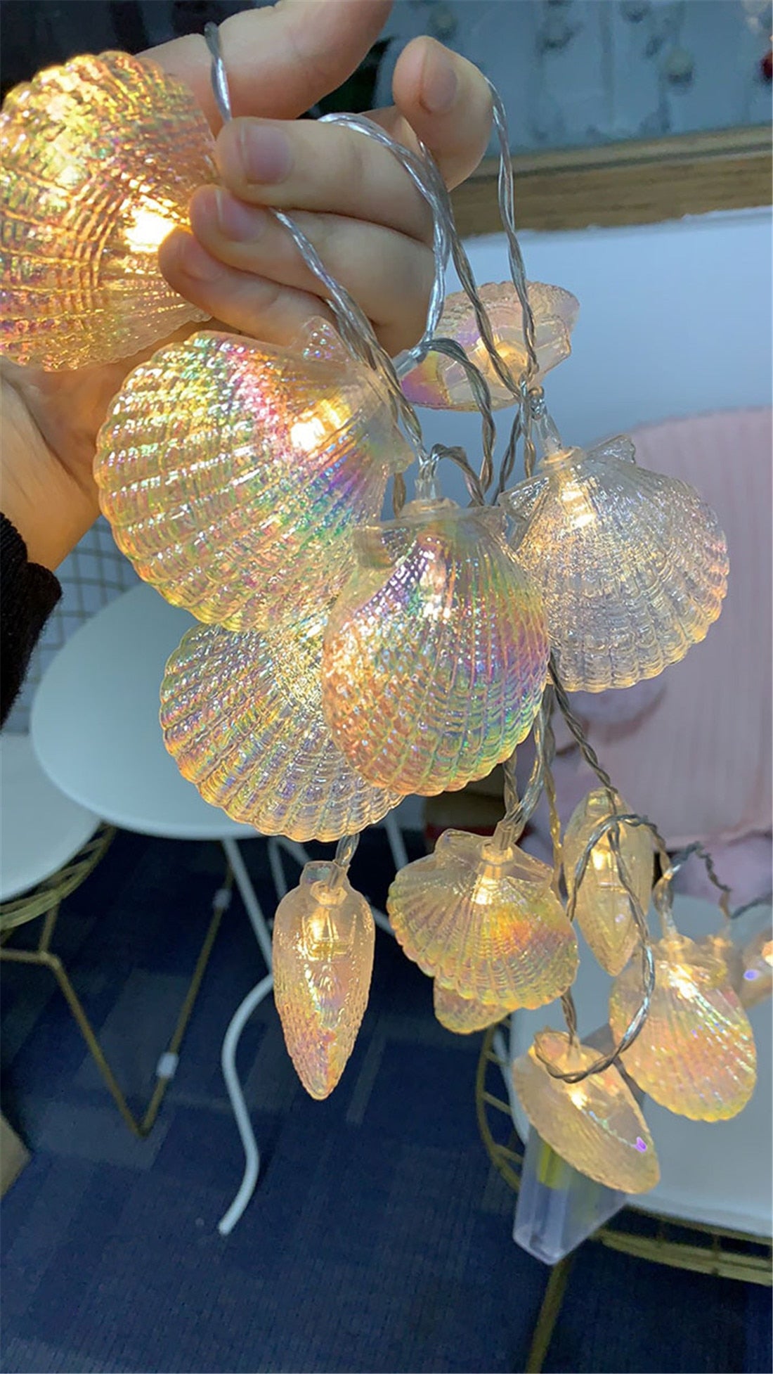 Seashell Fairy Night Lights - Floral Fawna