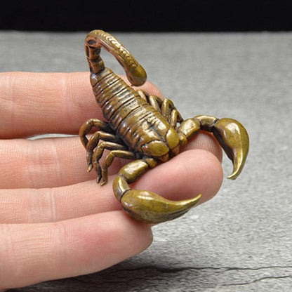 Copper Scorpion Ornament - Floral Fawna