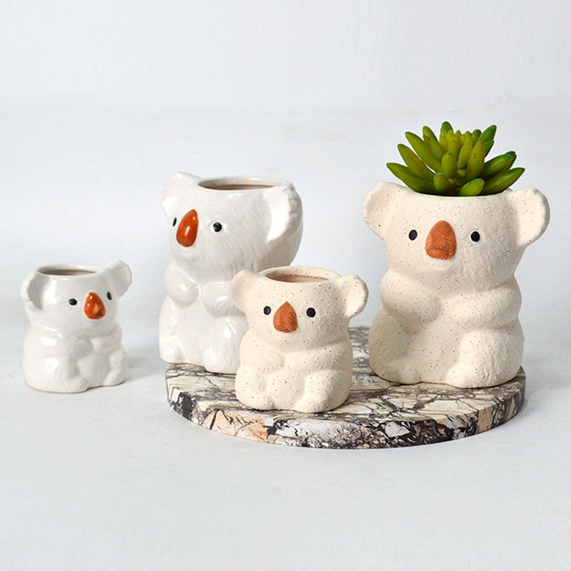 Koala Planter - Floral Fawna