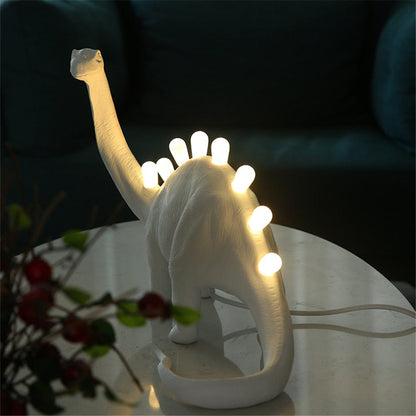 Dinosaur Table Lamp - Floral Fawna