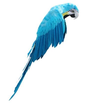 Artificial Parrot Ornament - Floral Fawna