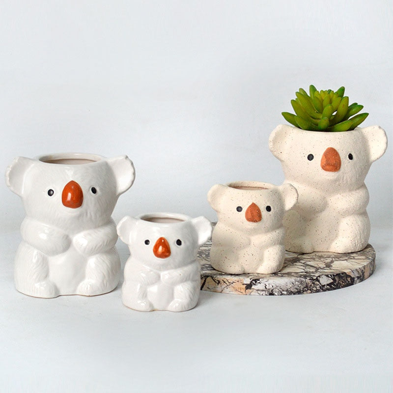 Koala Planter - Floral Fawna