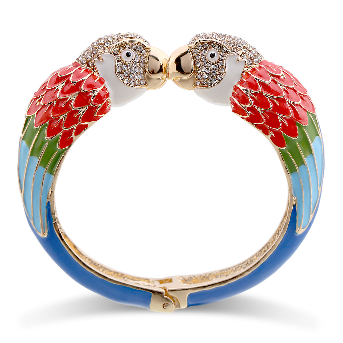 Statement Love Birds Bracelet - Floral Fawna