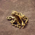 Copper Octopus Ornament - Floral Fawna