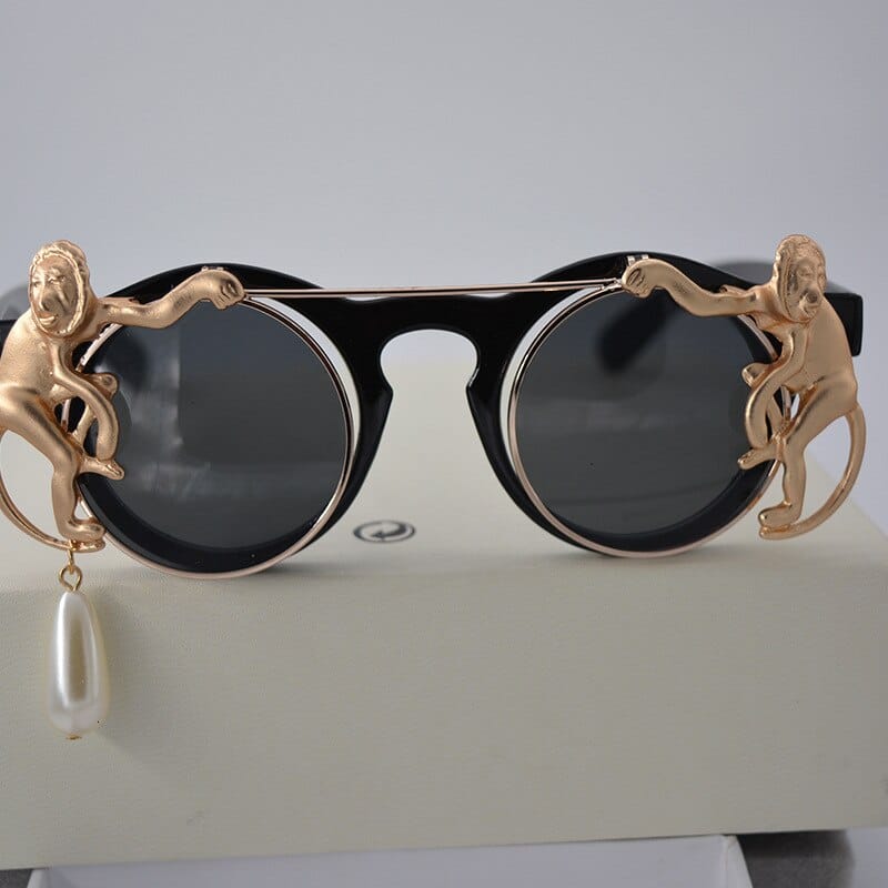 Baroque Monkey Sunglasses - Floral Fawna