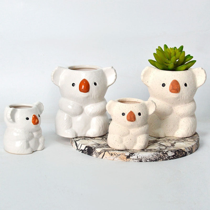 Koala Planter - Floral Fawna