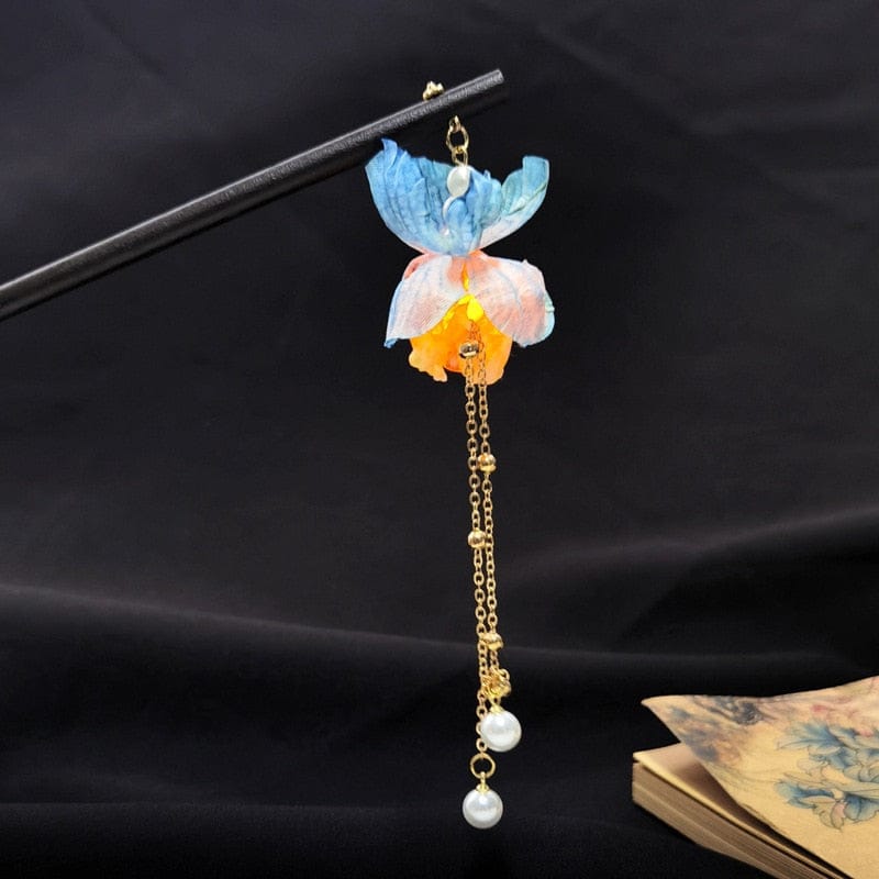 Chinese Style Hair Pin - Floral Fawna