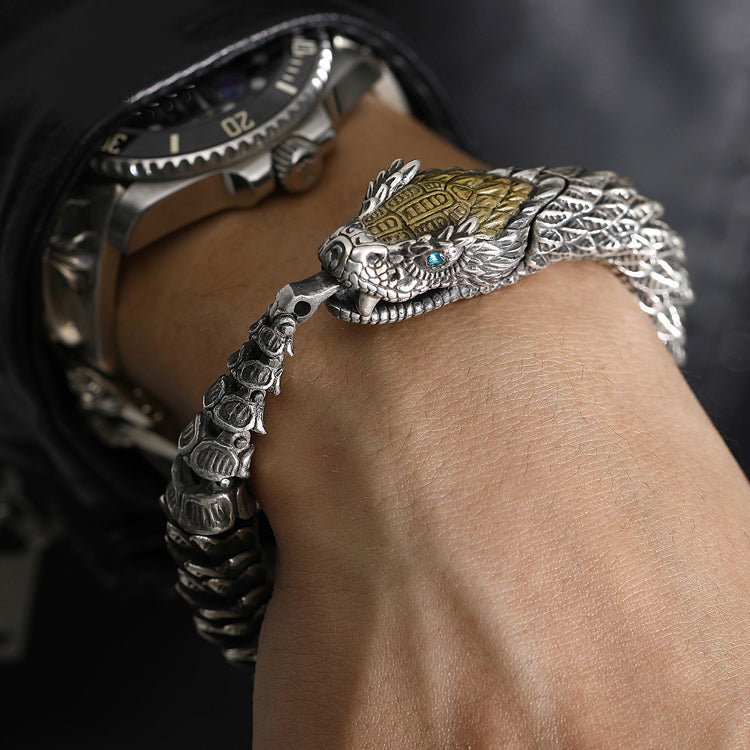 3D Dragon Bracelet - Floral Fawna