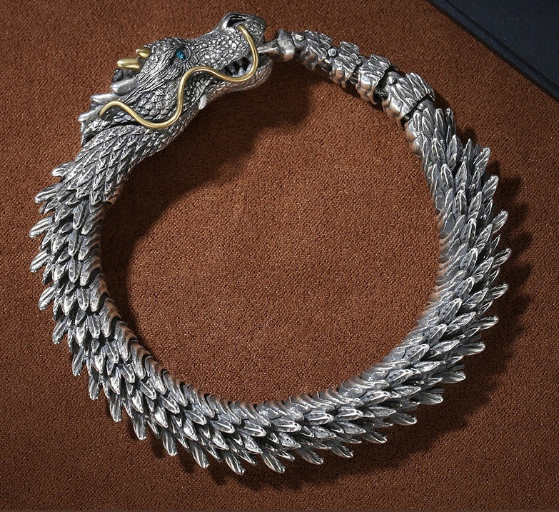 3D Dragon Bracelet - Floral Fawna