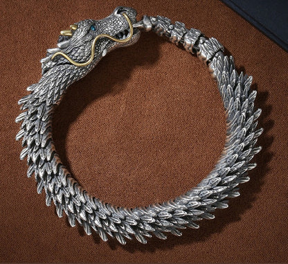 3D Dragon Bracelet - Floral Fawna