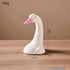 Ceramic Swan Vase - Floral Fawna