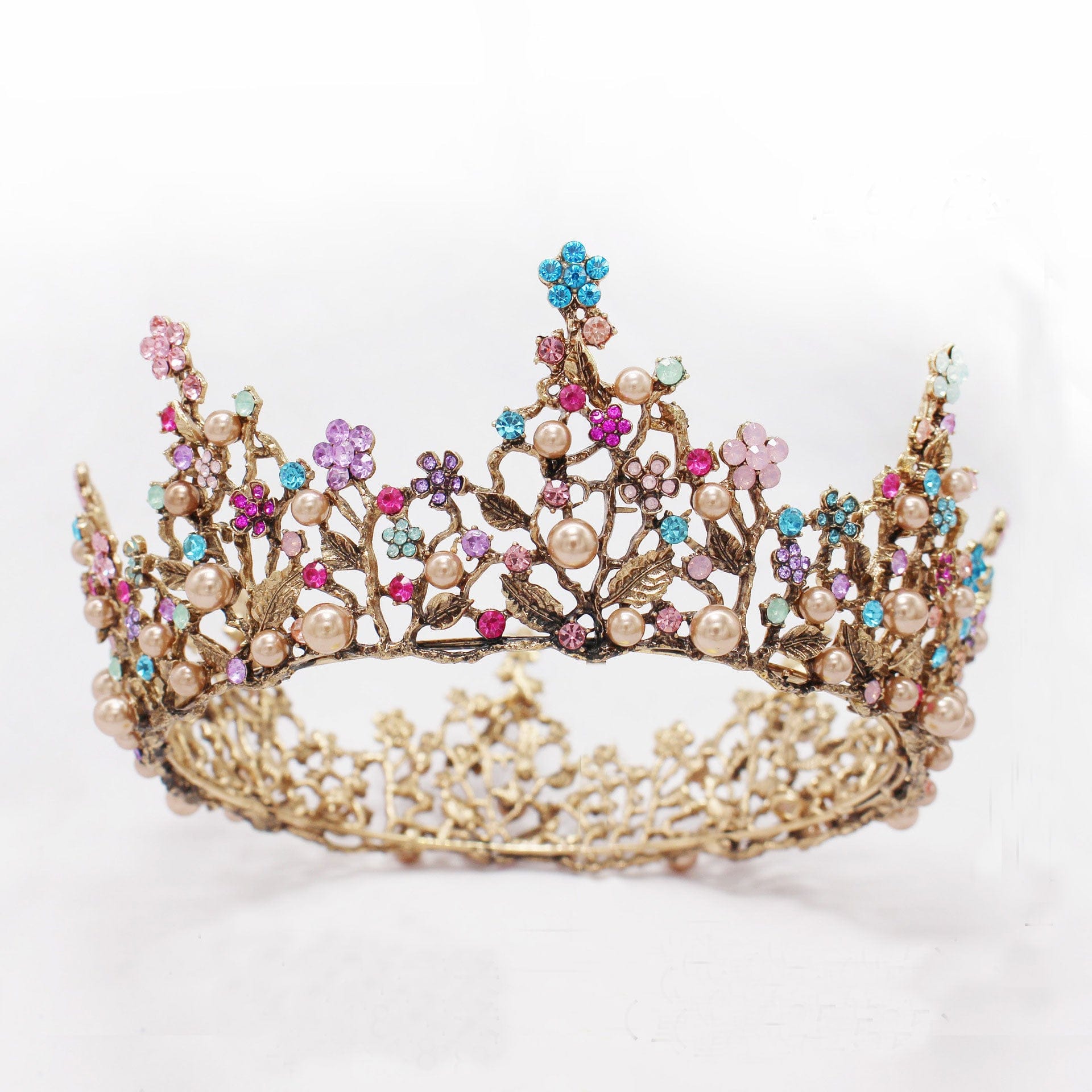 Pearl Floral Crown - Floral Fawna