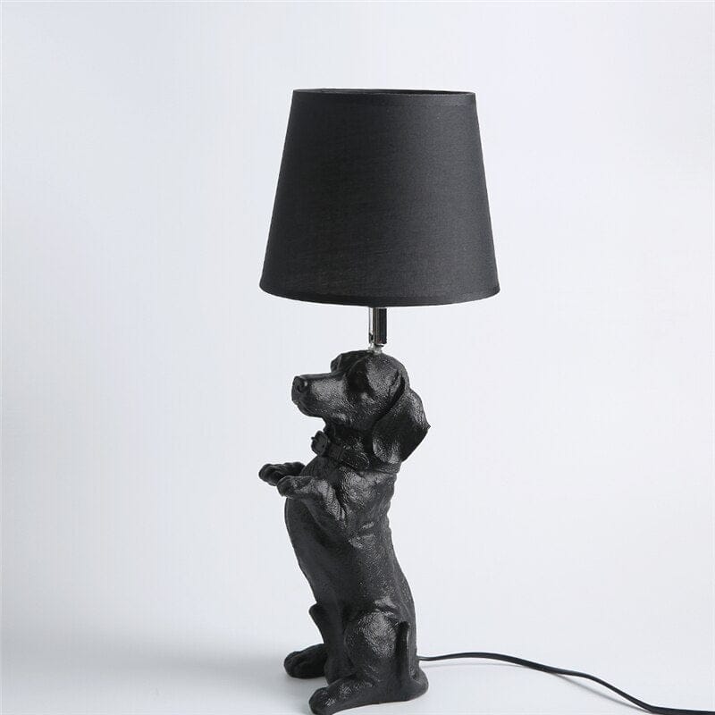 Doggy Table Lamp - Floral Fawna