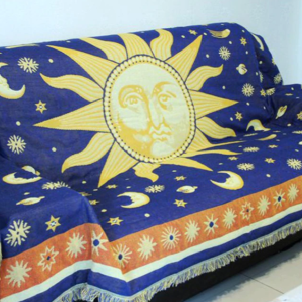 Bohemian Sun Blanket - Floral Fawna