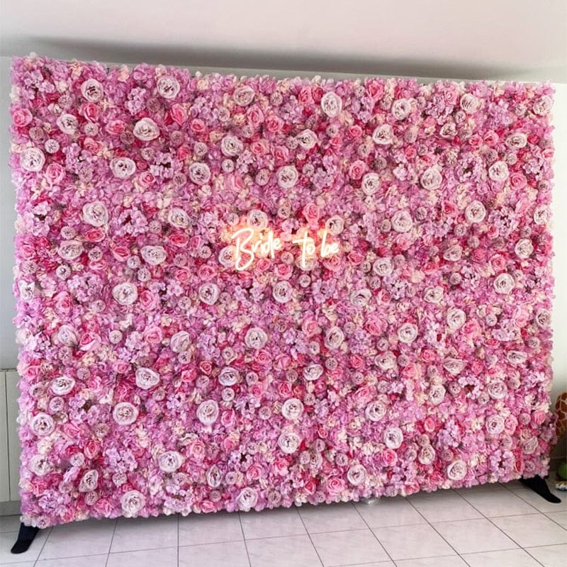 3D Silk Rose Back Drop - Floral Fawna