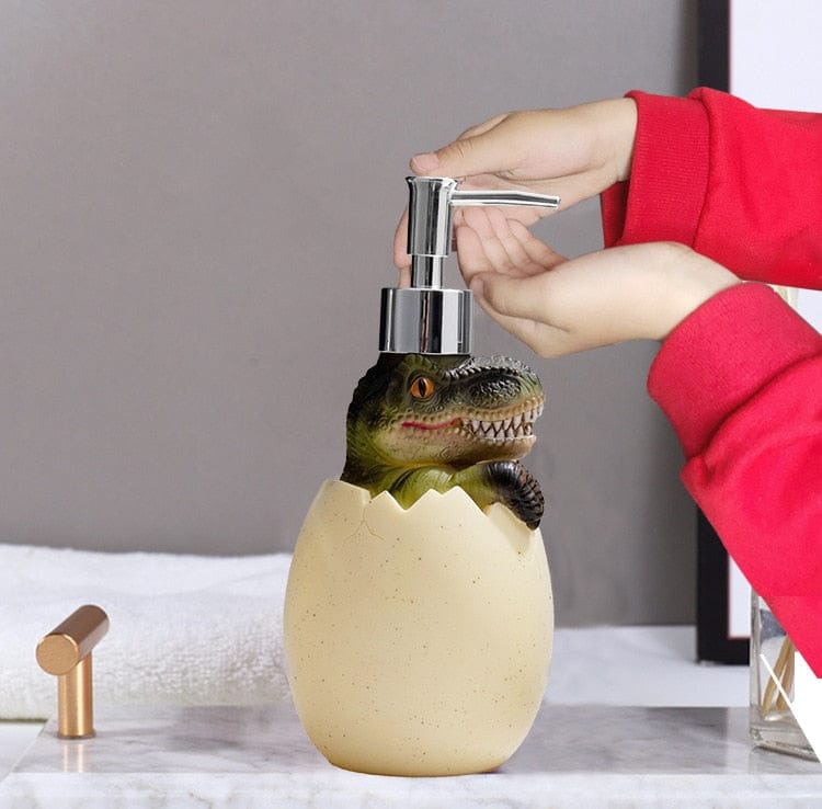 Dinosaur Soap Dispenser - Floral Fawna