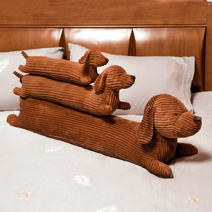 Dachshund Dog Pillow - Floral Fawna