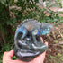 Labradorite Chameleon Ornament - Floral Fawna