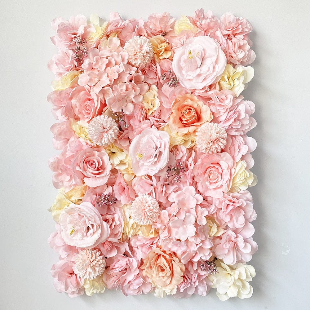 3D Silk Rose Back Drop - Floral Fawna