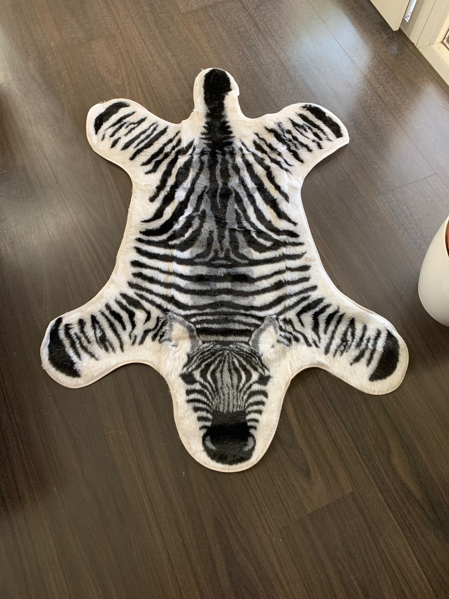 Dazzling Zebra Rug - Floral Fawna