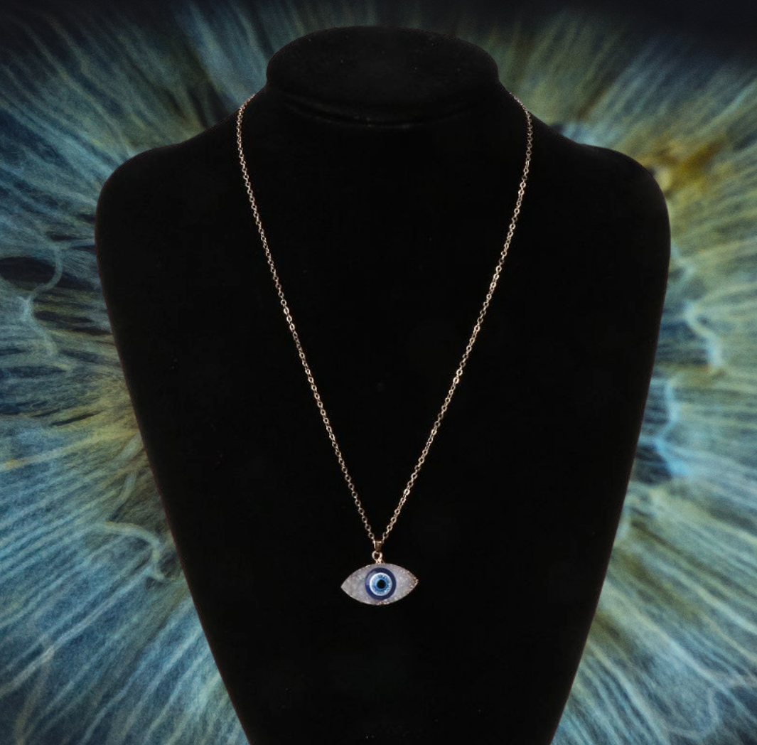 Evil Eye Necklace - Floral Fawna