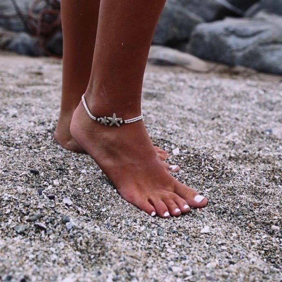 Starfish &amp; Ohm Summer Anklet - Floral Fawna