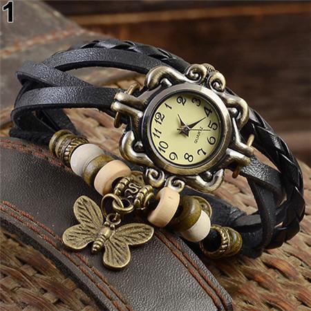 Bohemian Butterfly Watch Bracelet - Floral Fawna