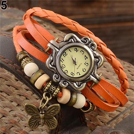 Bohemian Butterfly Watch Bracelet - Floral Fawna