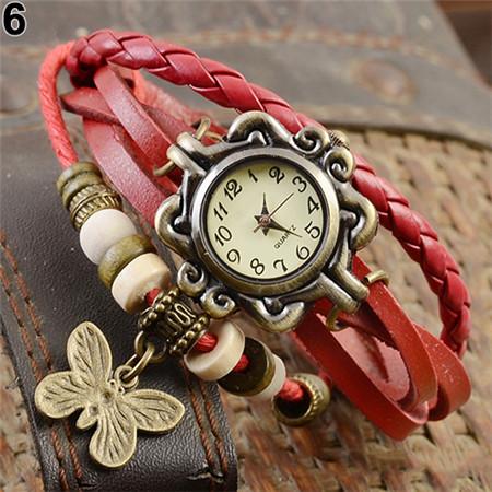 Bohemian Butterfly Watch Bracelet - Floral Fawna