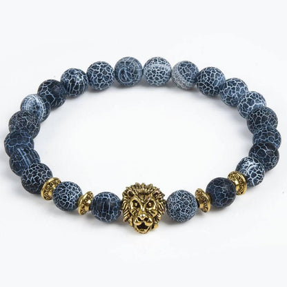 Buddha Beads Animal Charm Bracelet - Floral Fawna