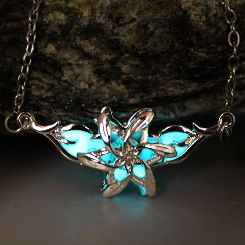 Fairy Princess Glow In The Dark Necklace - Floral Fawna