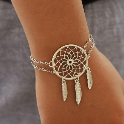 Magical Dream Catcher Bracelet - Floral Fawna