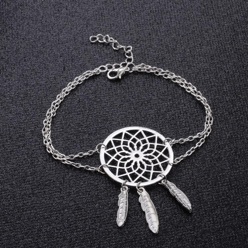 Magical Dream Catcher Bracelet - Floral Fawna