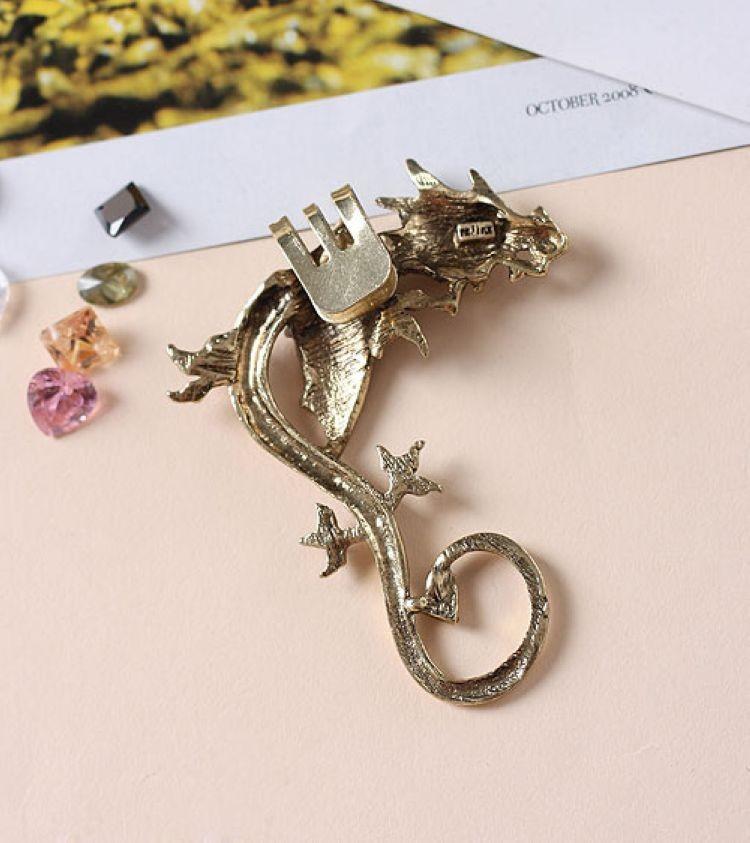 Dragon Bite Ear Cuff - Floral Fawna