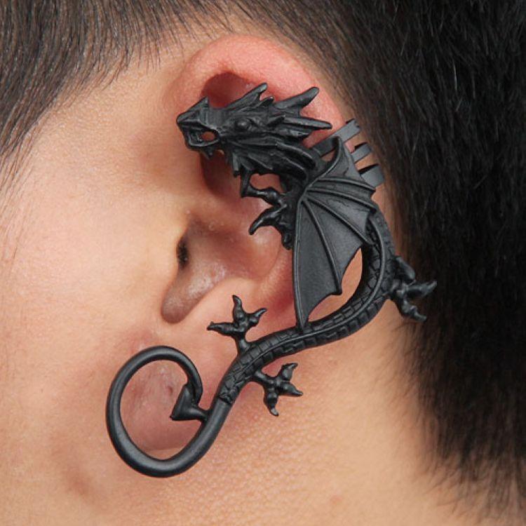 Dragon Bite Ear Cuff - Floral Fawna