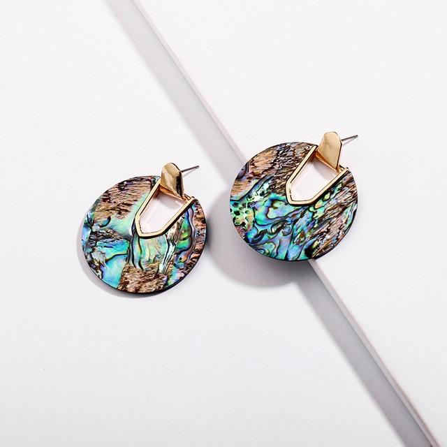 Abalone Beauty Earrings - Floral Fawna