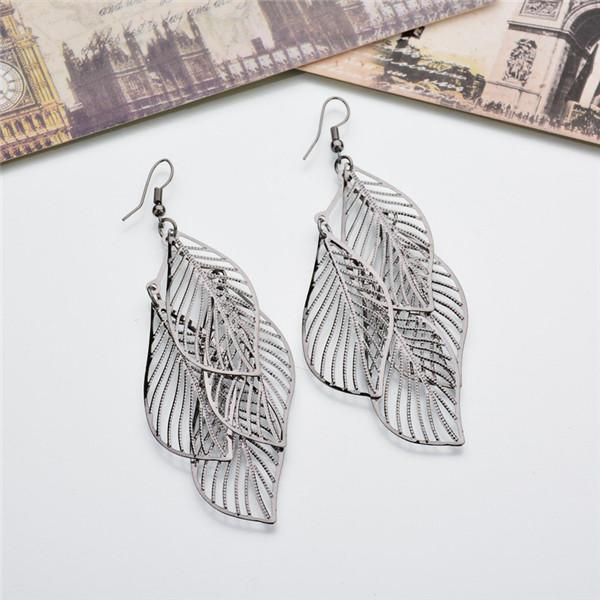 Bohemian Style Leaf Earrings - Floral Fawna