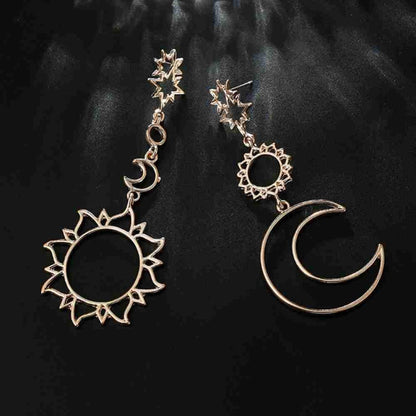 Celestial Goddess Earrings - Floral Fawna