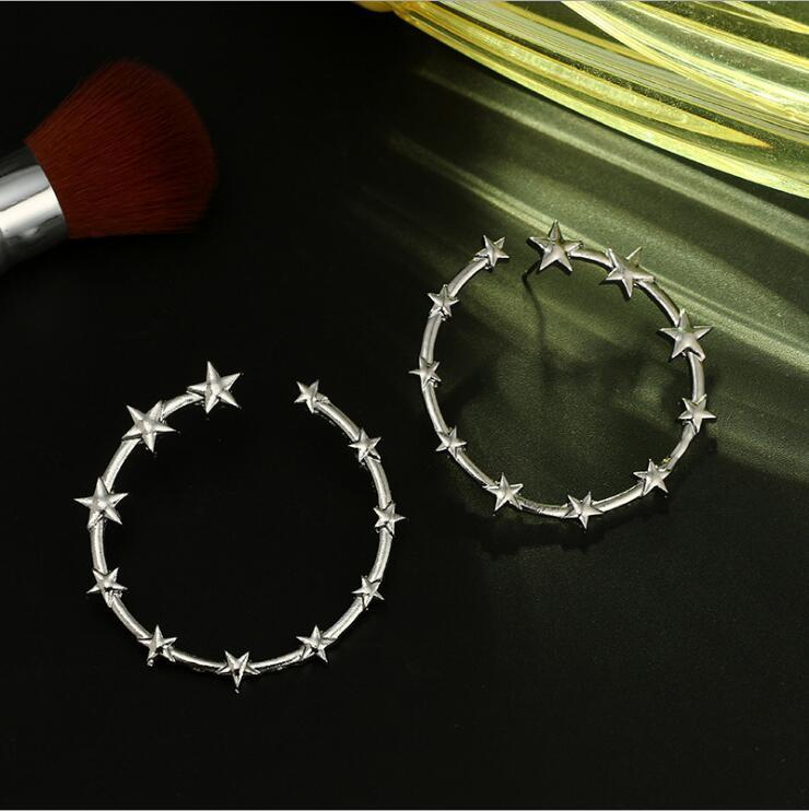 Eternity Stars Hoop Earrings - Floral Fawna