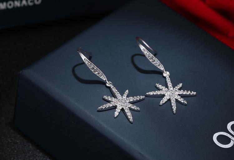 Guiding Star Sterling Silver Earrings - Floral Fawna