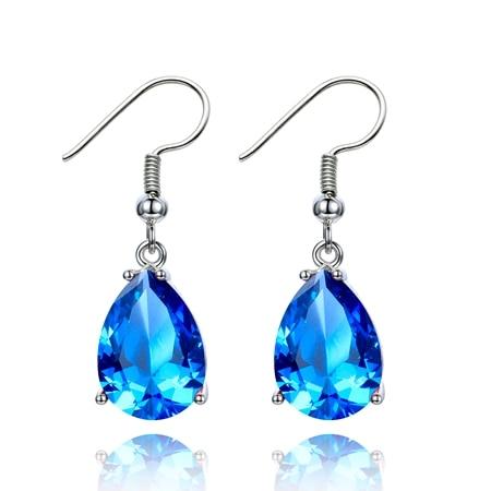 Iridescent Fire Crystal Earrings - Floral Fawna