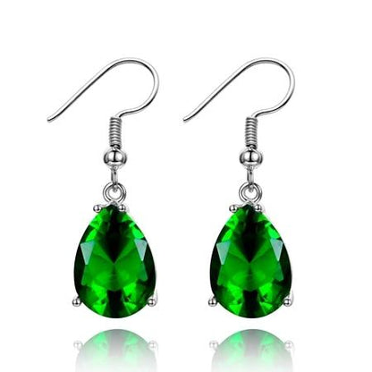 Iridescent Fire Crystal Earrings - Floral Fawna