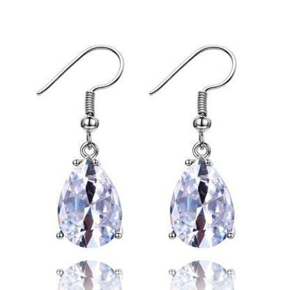 Iridescent Fire Crystal Earrings - Floral Fawna