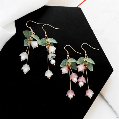 Lily Of The Valley Earrings - Floral Fawna