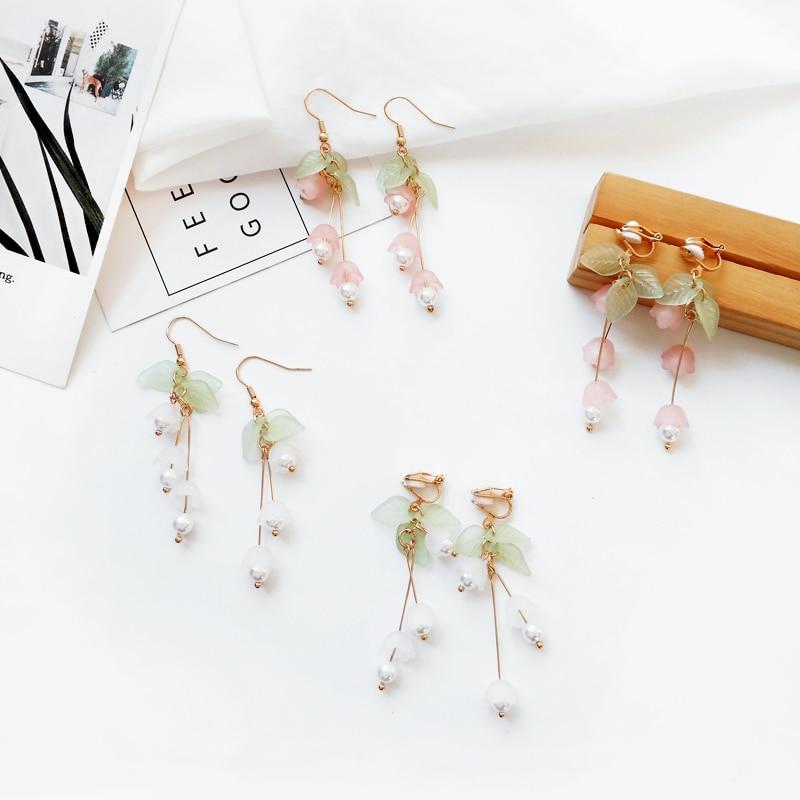 Lily Of The Valley Earrings - Floral Fawna