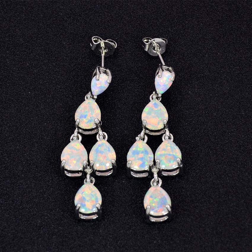 Majestic Opal Queen Earrings - Floral Fawna