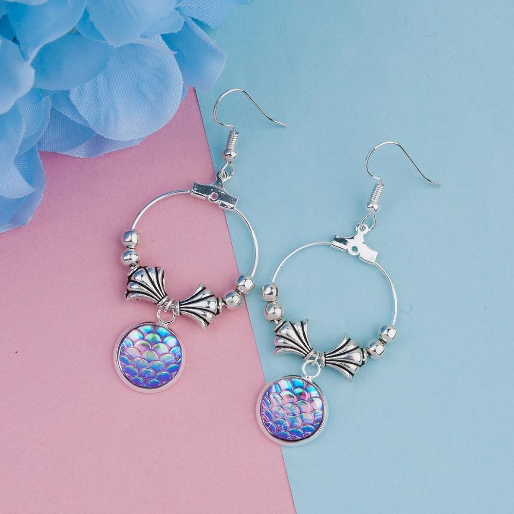 Mermaid Queen Earrings - Floral Fawna