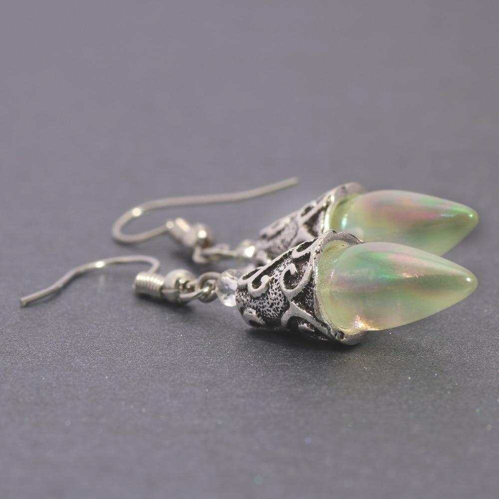 Mystic Moonstone Drop Earrings - Floral Fawna