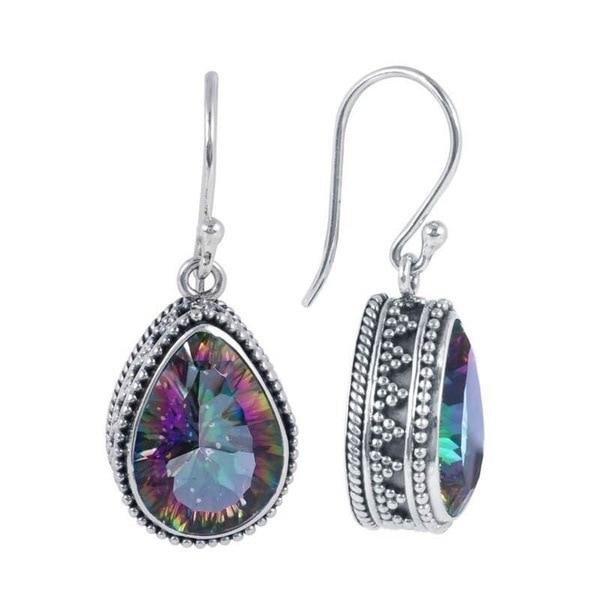 Mystic Rainbow Water Drop Earrings - Floral Fawna