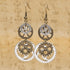 Steampunk Watch Gears Drop Earrings - Floral Fawna